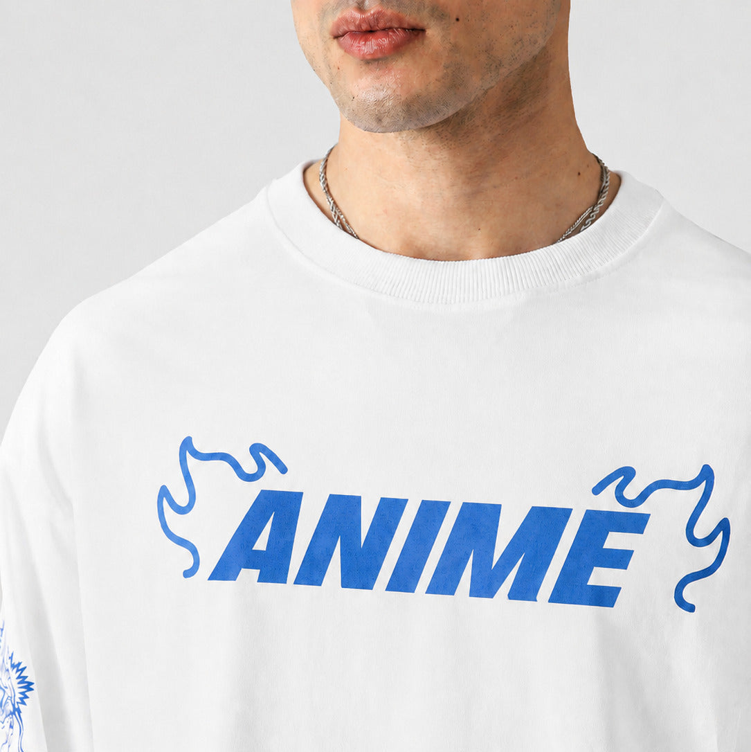 WTM Anime Inspired Long Sleeve Graphic T-Shirt